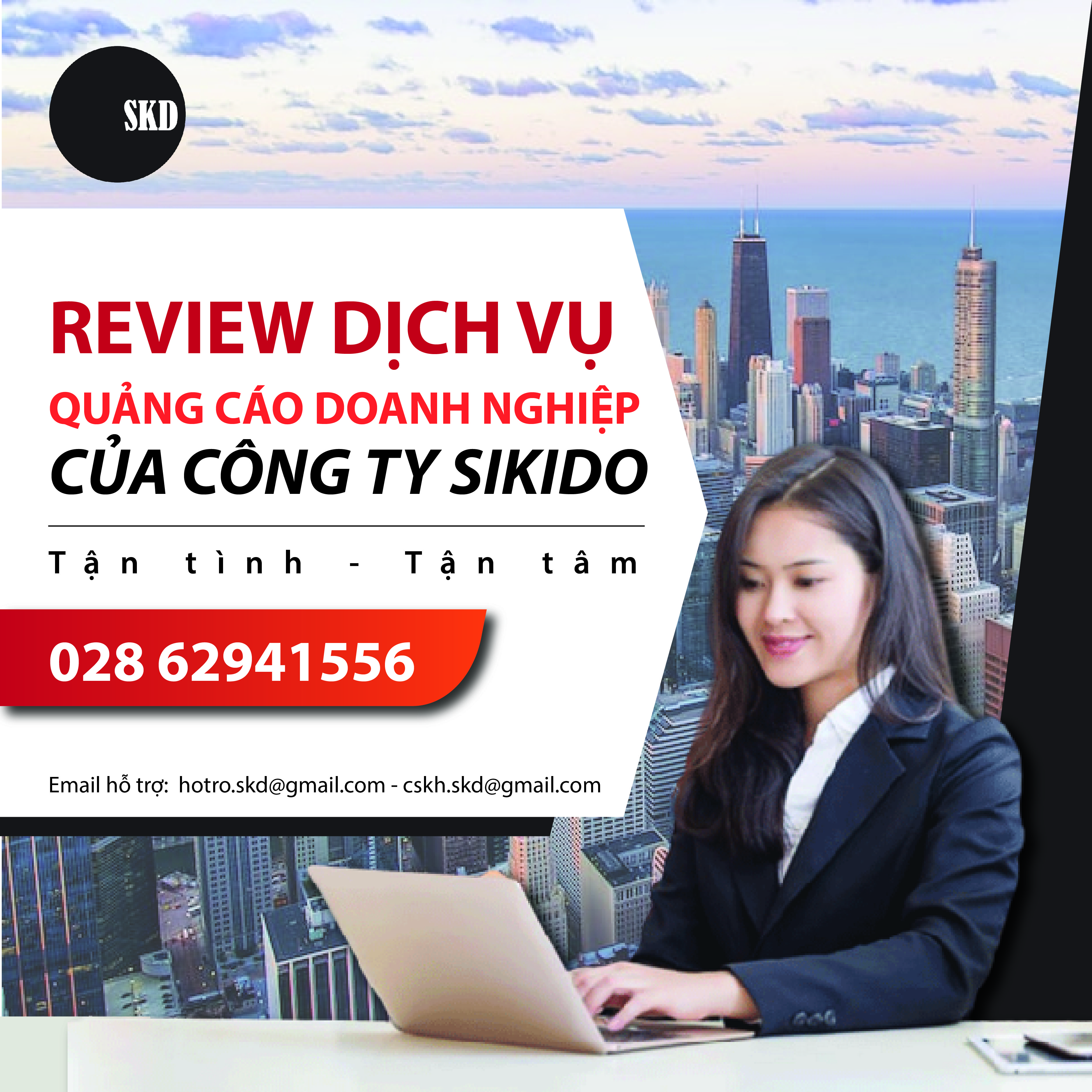 REVIEW DỊCH VỤ QUẢNG CÁO DOANH NGHIỆP CỦA CÔNG TY SIKIDO