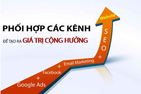 Phối hợp nhiều cách quảng bá website để mang lại hiệu quả cao hơn.