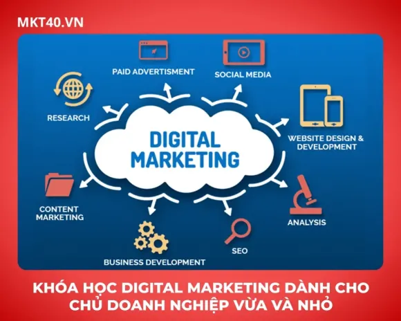 Khóa học Digital Marketing dành cho chủ doanh nghiệp vừa và nhỏ