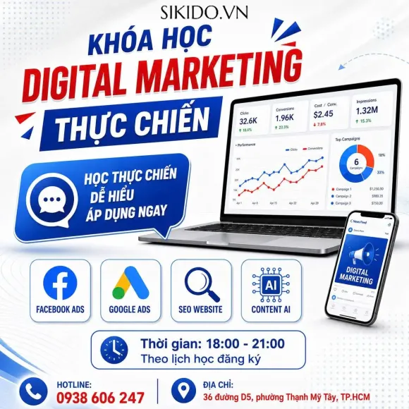 NÂNG LEVEL DIGITAL MARKETING CÙNG SKD GROUP
