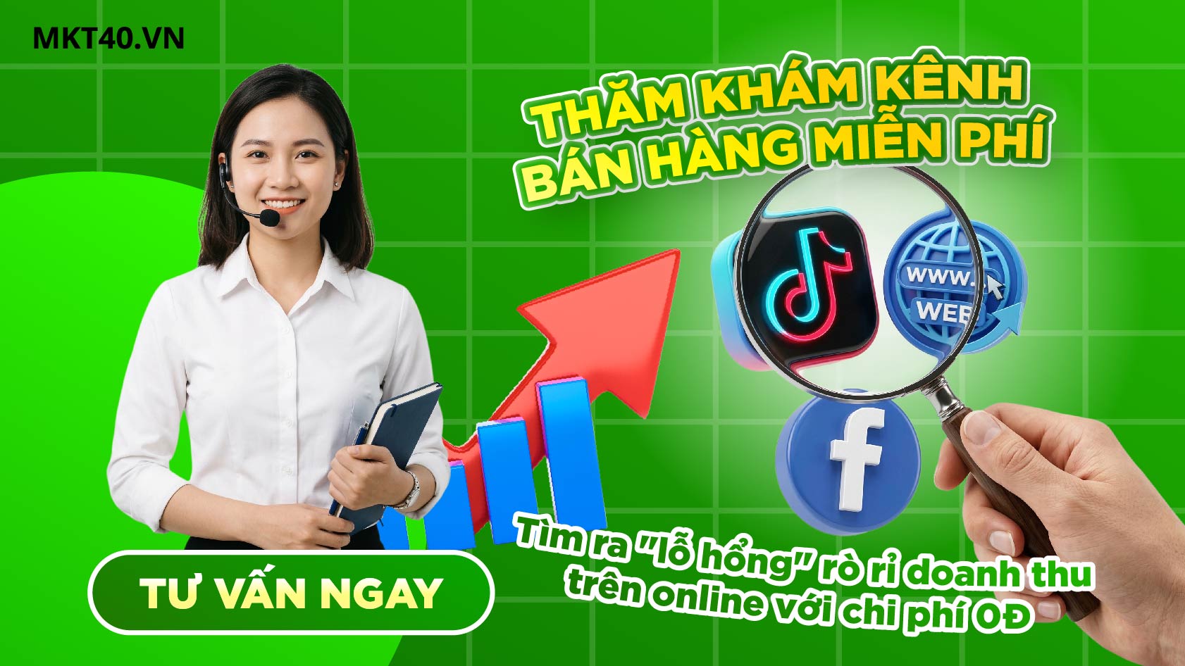 MKT40.vn - Digital Marketing Tổng Thể