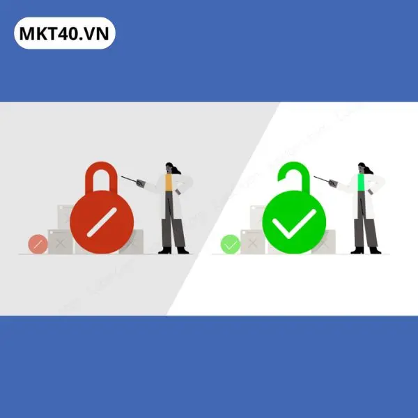 Dịch vụ kh&aacute;ng t&agrave;i khoản quảng c&aacute;o Facebook hỗ trợ kiểm tra nguy&ecirc;n nh&acirc;n v&ocirc; hiệu h&oacute;a v&agrave; thực hiện quy tr&igrave;nh khiếu nại