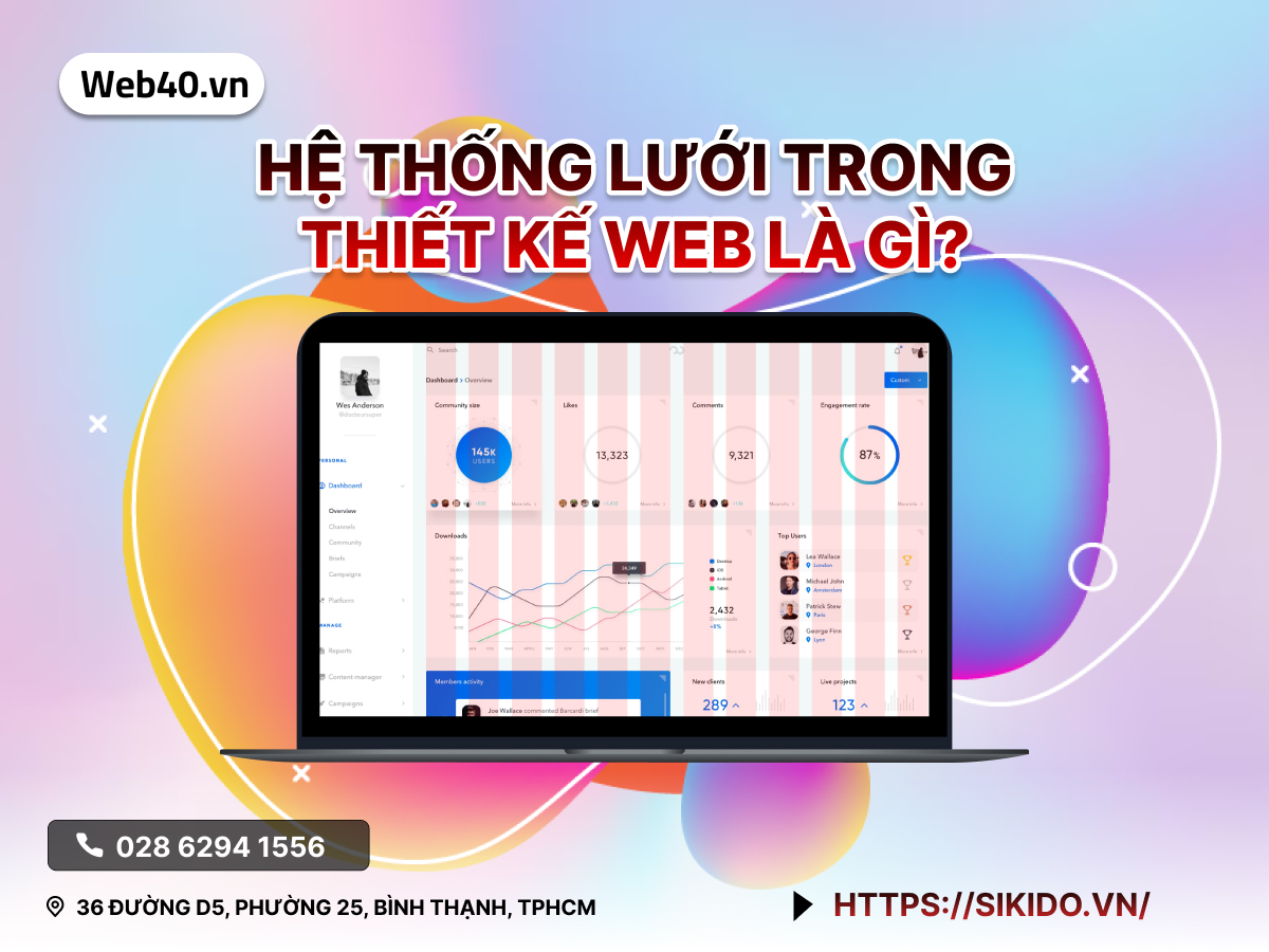 HỆ THỐNG LƯỚI TRONG THIẾT KẾ WEB LÀ GÌ?