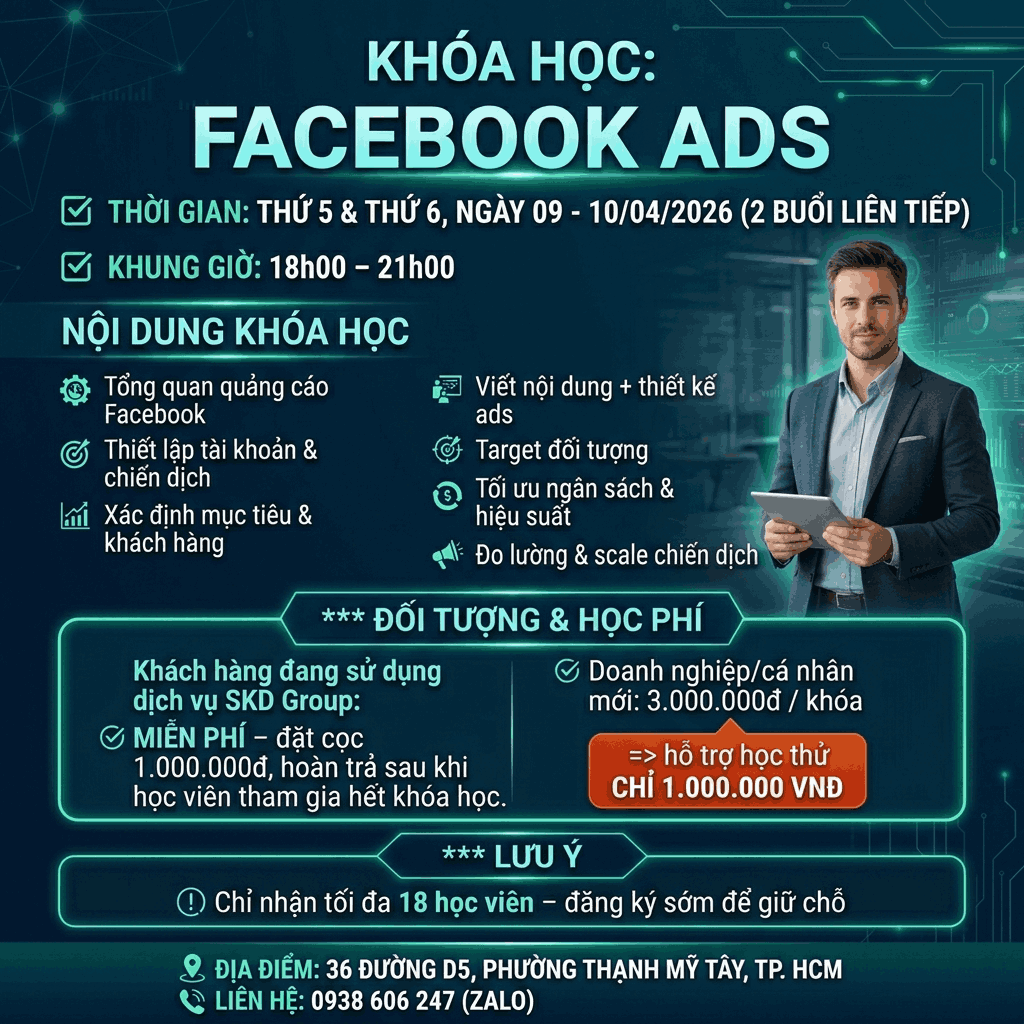 khoá học đào tạo 