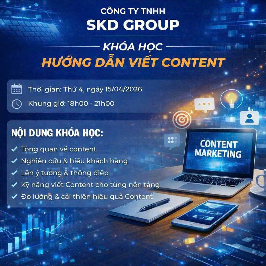 khoá học đào tạo 